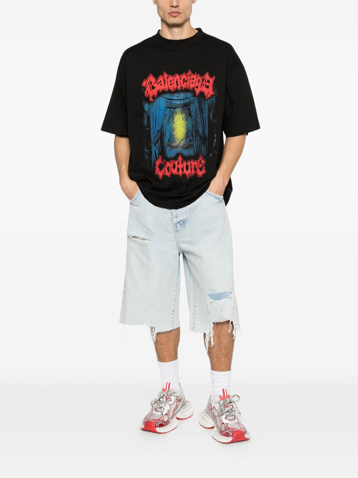 Balenciaga T-shirts and Polos - Blacks and greys | b05e09a0b73625e24487f7aa833323e927627d80