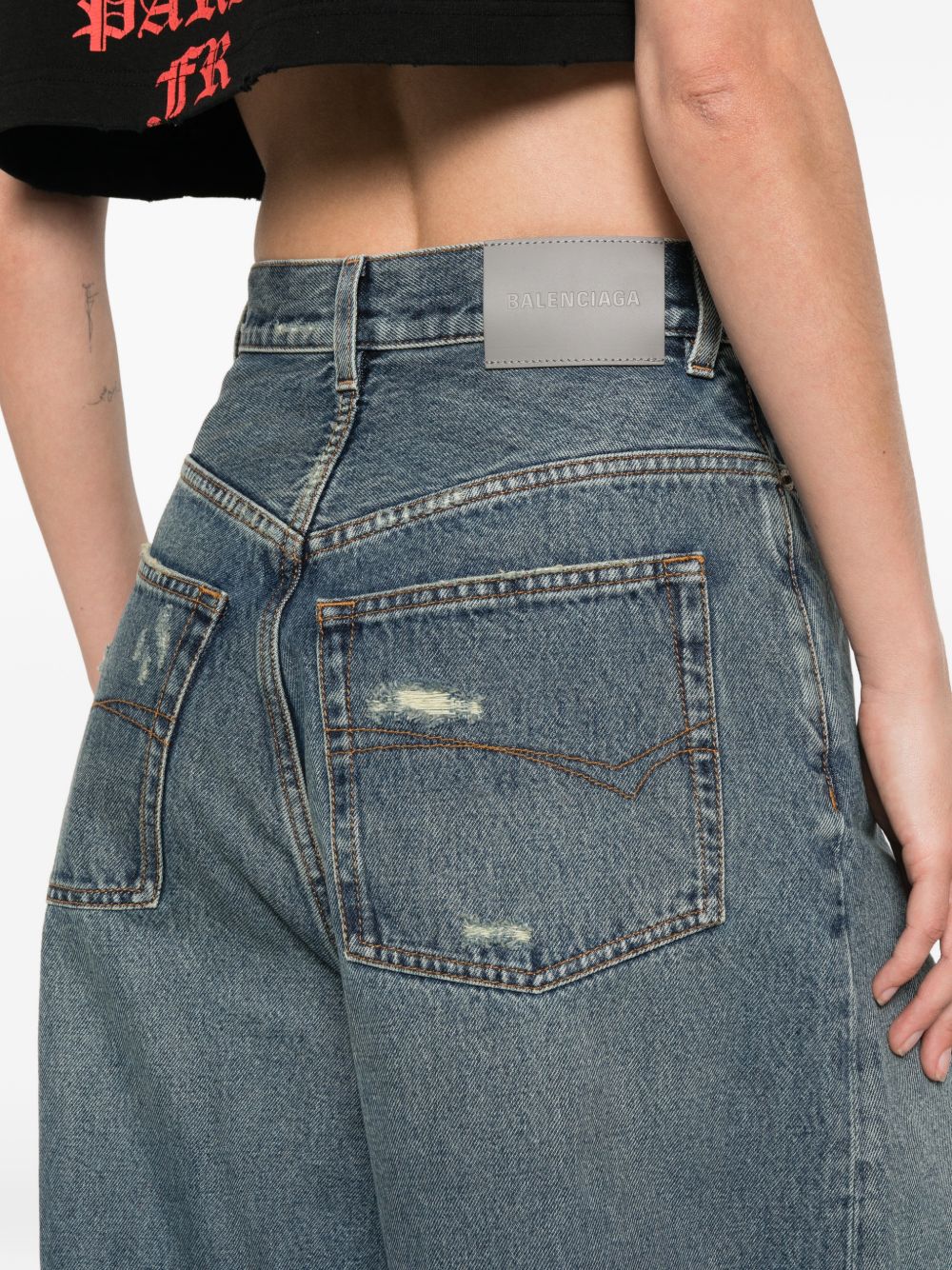 Balenciaga Jeans - Blue and green | 6a6e30ac700059c45f952a0f1da01d840f77fccb
