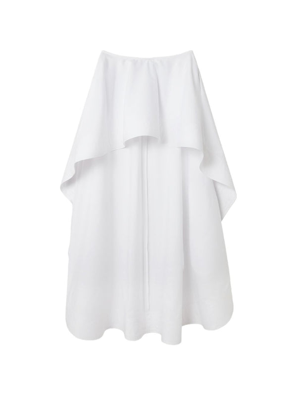 Asymmetric Cotton Skirt