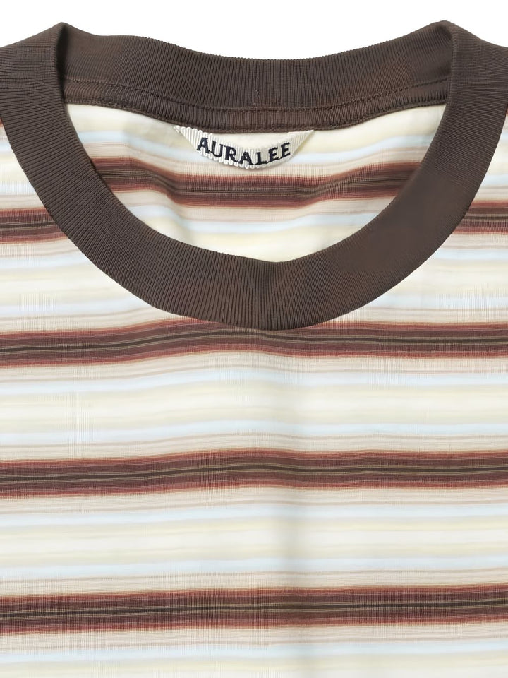 Auralee T-shirts and Polos - BROWN | 5a08d14611d582f116c7898b5b69e1af41d20478
