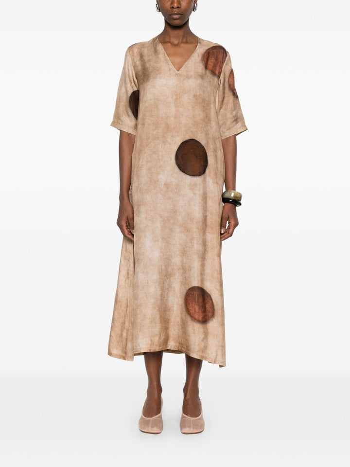 Uma Wang Dresses - BROWN | c68da8498a3b6f0a8f970179a74541f11ec211c8