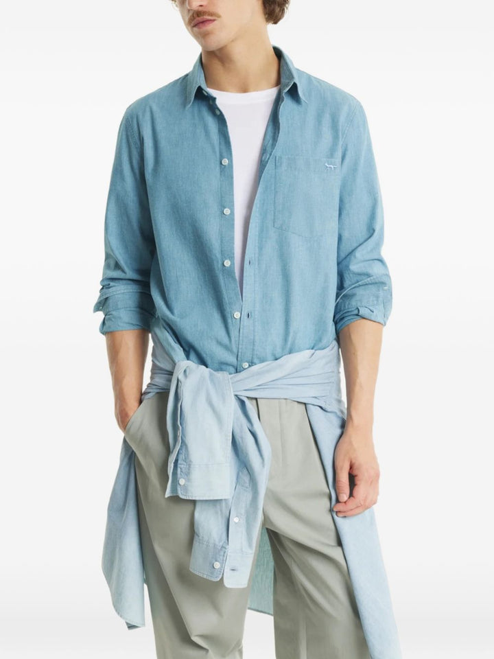 Maison Kitsune' Shirts - BLUE | c3c8cbe58bfaefe132527f7bf4417c248f363da3