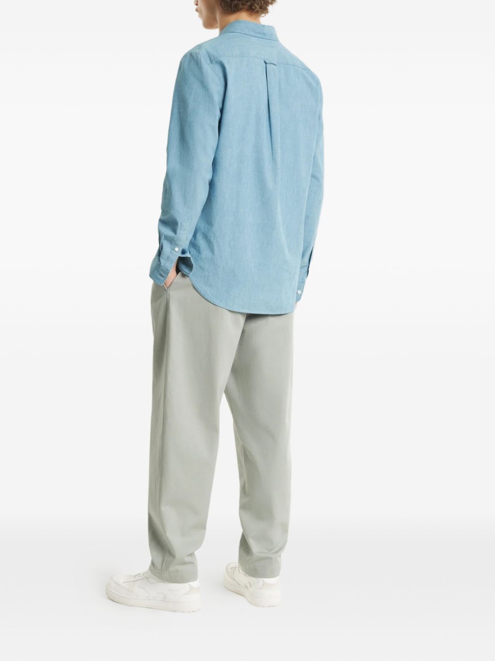 Maison Kitsune' Shirts - BLUE | f66fdd59c73bc4162bded98e91a99b4b29bb9270