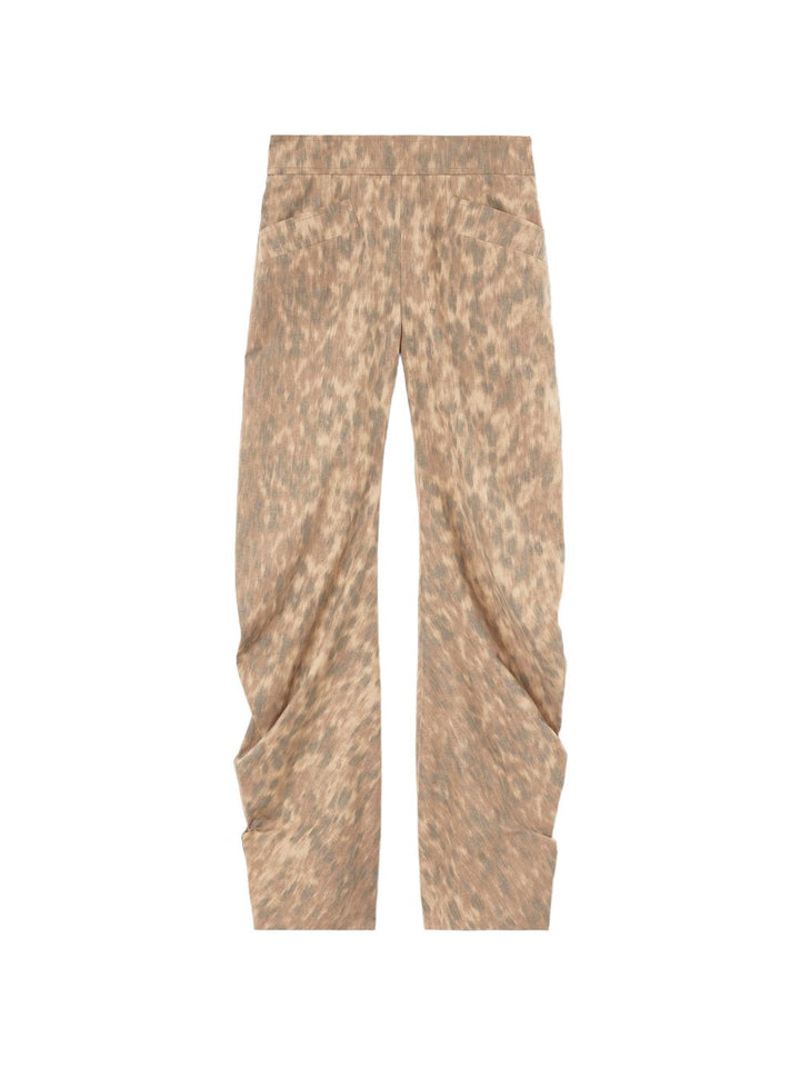 Ganni Trousers - Chiari e Naturali | 3941d386b214ecab47c245b66fa8ec03a8dbbee0