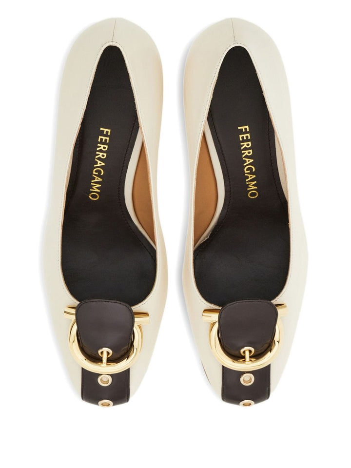 Ferragamo With Heel - Marroni | 4aa5dfcaf73e05314f3d469cb9fad01d45d8c2f9