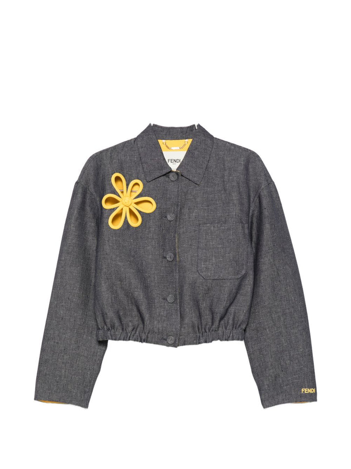 Fendi Coats - Blu e verdi | a4bdb0de82d0607757ef05f1d9fd515178fbb053
