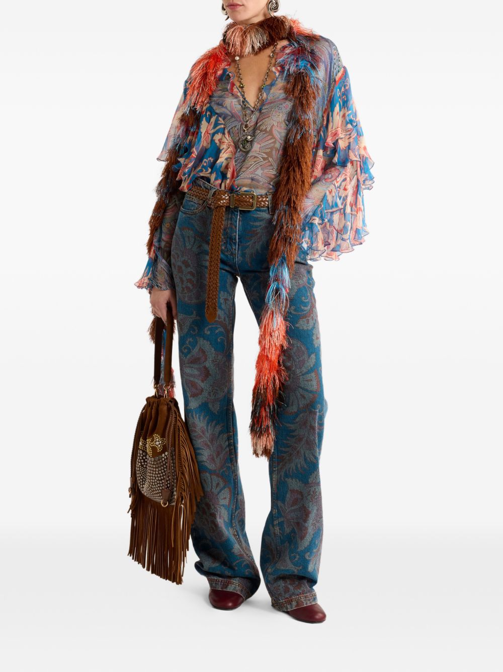 Etro Shirts - Blu e verdi | a62503705be59c0eaff4699b294aca2ad1675d37