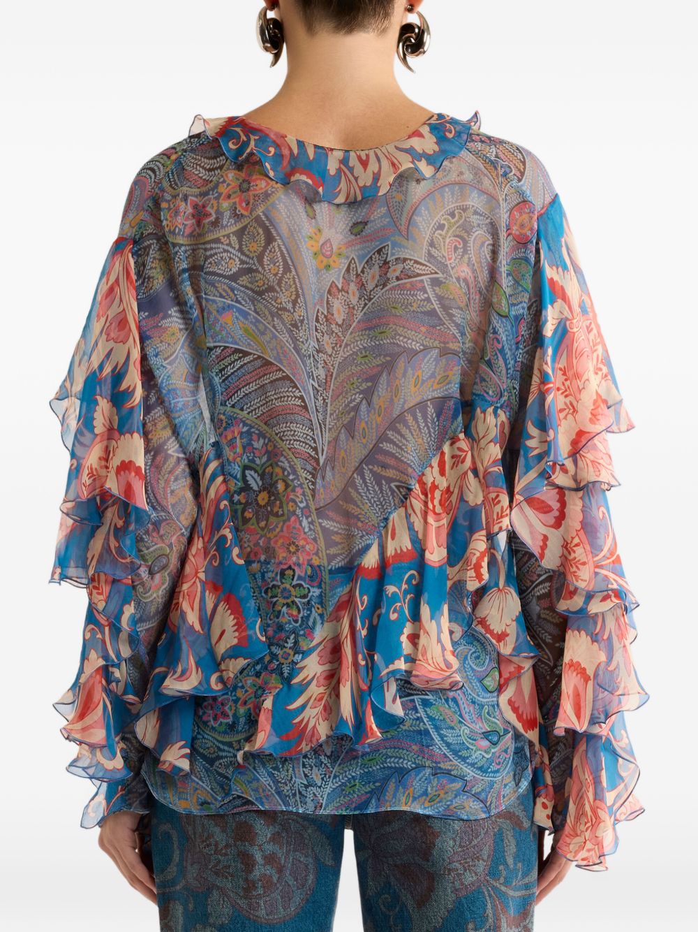 Etro Shirts - Blu e verdi | b4b20504bfe93c04e8ff2da4d9f8c9ccd4e4090f