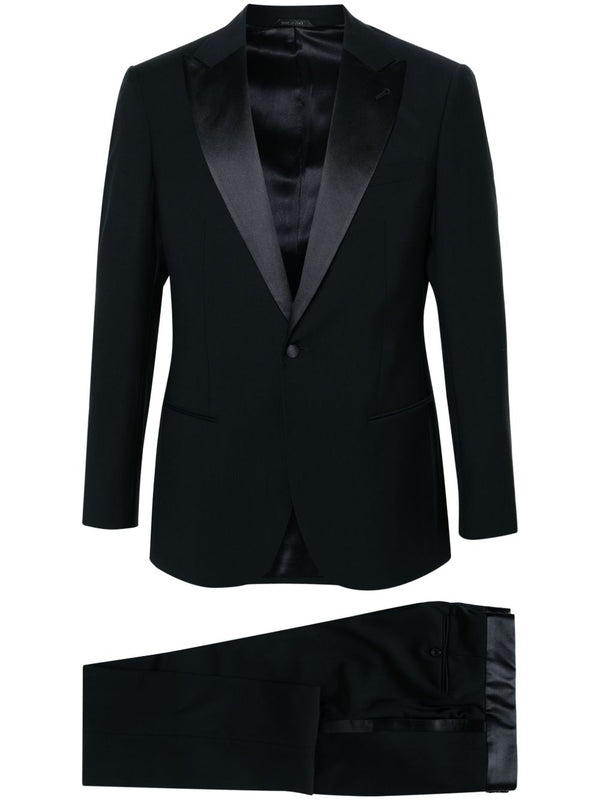 Slim Fit Wool Tuxedo Suit