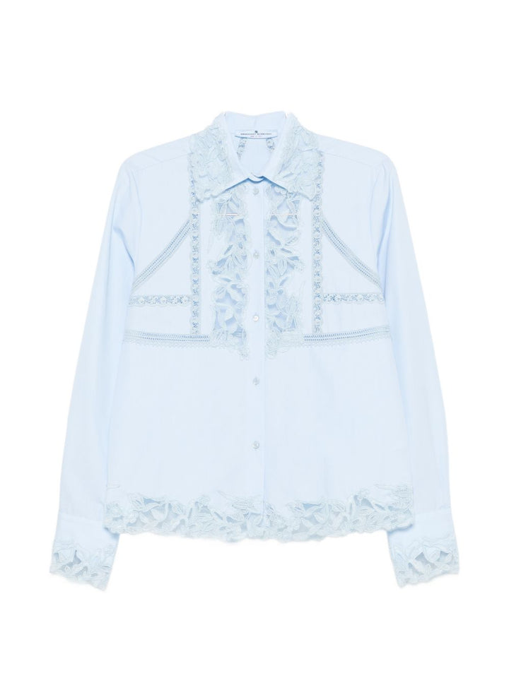 Ermanno Scervino Shirts - BLUE | 95693db4d044b5f8a0bb38d195be2034138a5f10