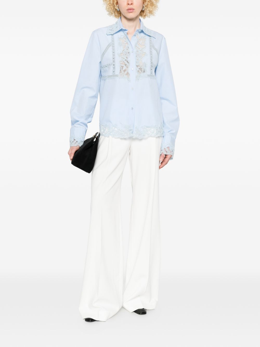 Ermanno Scervino Shirts - BLUE | 00c373c9048c506004026010f44d767ee2105265