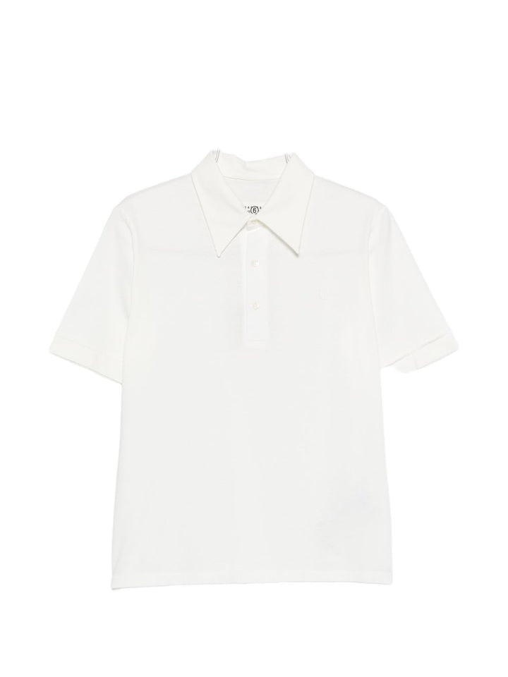 Mm6 Maison Margiela T-shirts and Polos - Chiari e Naturali | 50806397ec4501e3343d193d7afa5079285f31e2