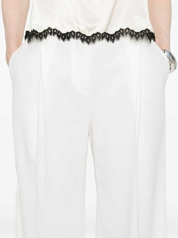 Ermanno Scervino Trousers - WHITE | 4c26ad8650ee679d090f674134d714233b0f5ed1