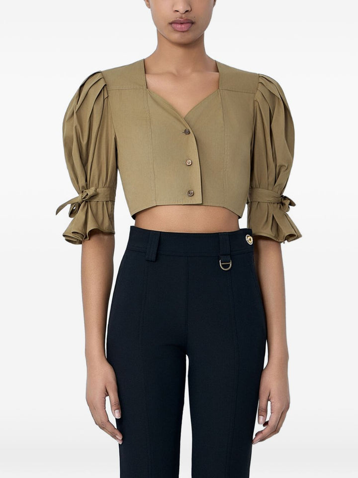 Chloè Top - MARRONE | 5b42acd9c72cb0db48c8f5cc2e14fcfe2cfcaa73