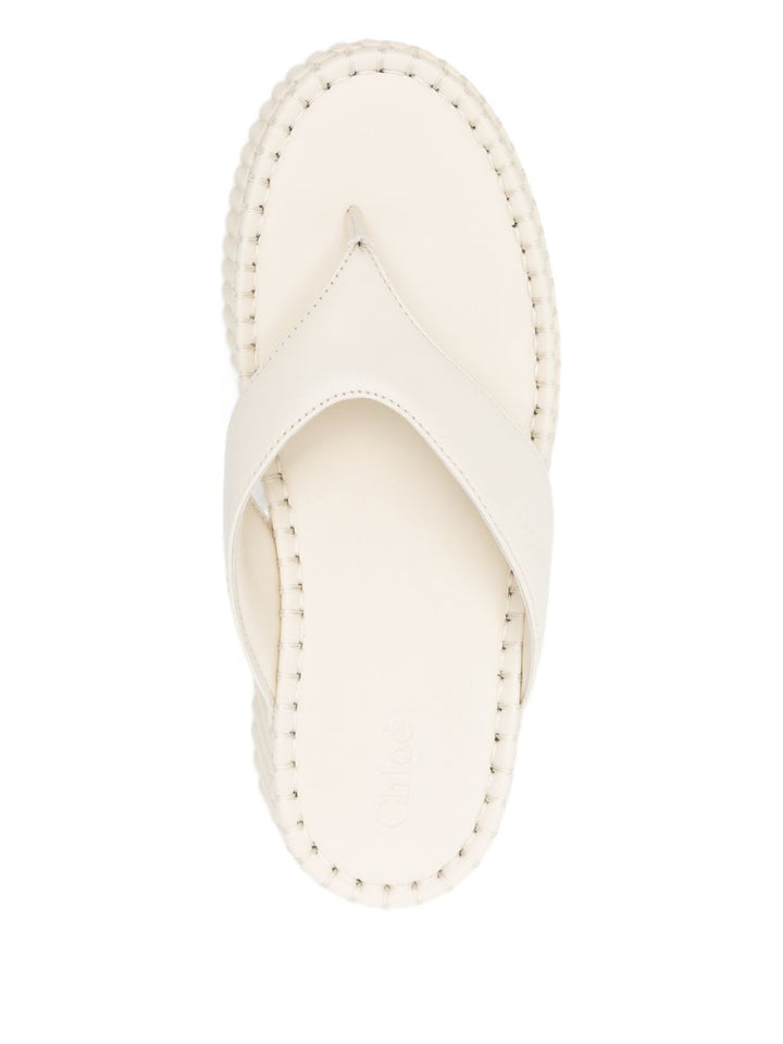 Chloè Sandals - WHITE | 36805b7af3ca1df918450e8ee9fd37ab6c22d453