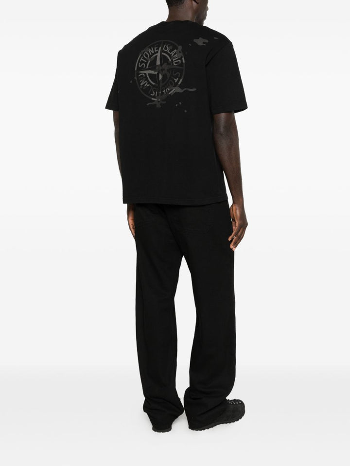 Stone Island T-shirts and Polos - Blacks and greys | a38adb45fc51be709abc2d57e1378f2f041b9059