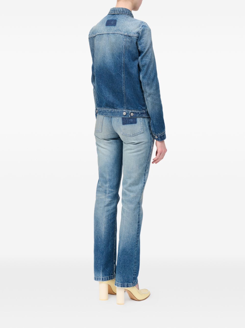 Mm6 Maison Margiela Coats - Blu e verdi | f776f21b47d5af699d82c3c58e582c2198b95aee