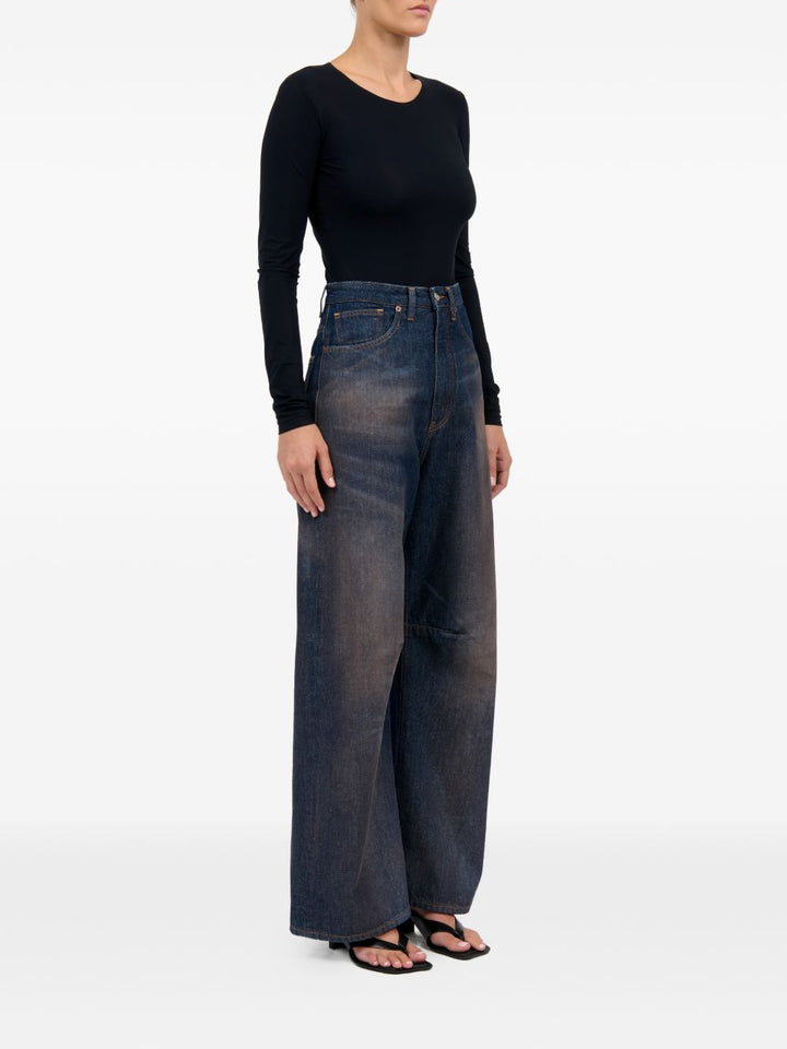 Mm6 Maison Margiela Jeans - BLUE | 0e0438565ec54805c6703546f209d8b95dbd1a1a