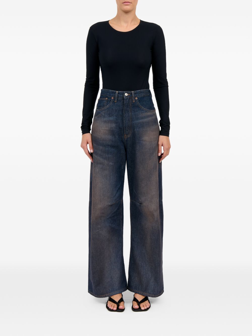 Mm6 Maison Margiela Jeans - BLUE | 495f89f1b1d1fa5733c0b1ffc66d067c8ede9b19