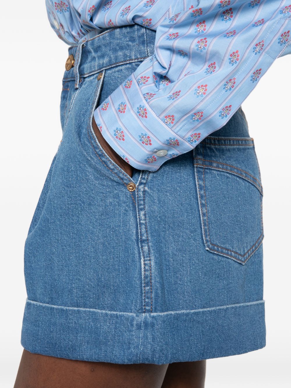 Zimmermann Shorts - BLUE | f769dcd1ea12054124db593e18293319c1990097