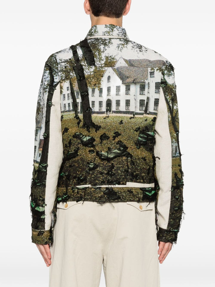 Junya Watanabe Jackets - Blu e verdi | a631e2ed70091a937b96c673ee74ed2c27010468