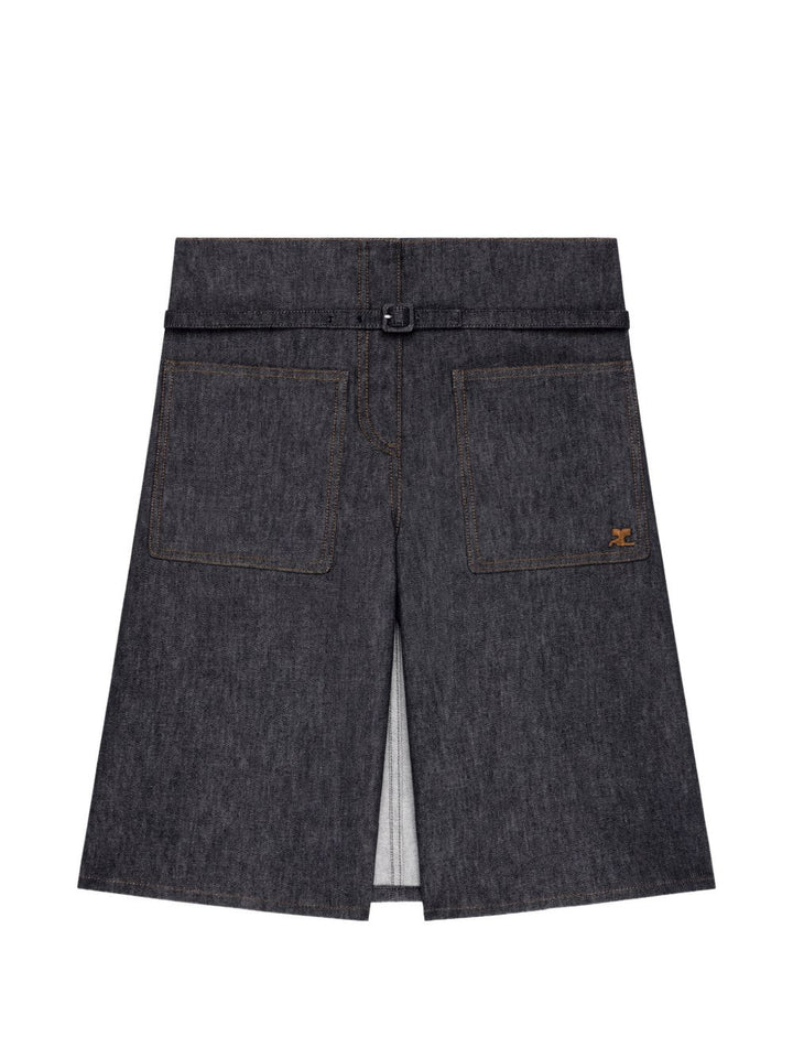Courreges Shorts - BLUE | 352a18a8ac0946bdbd221063fb377fb0cdcfb5b7
