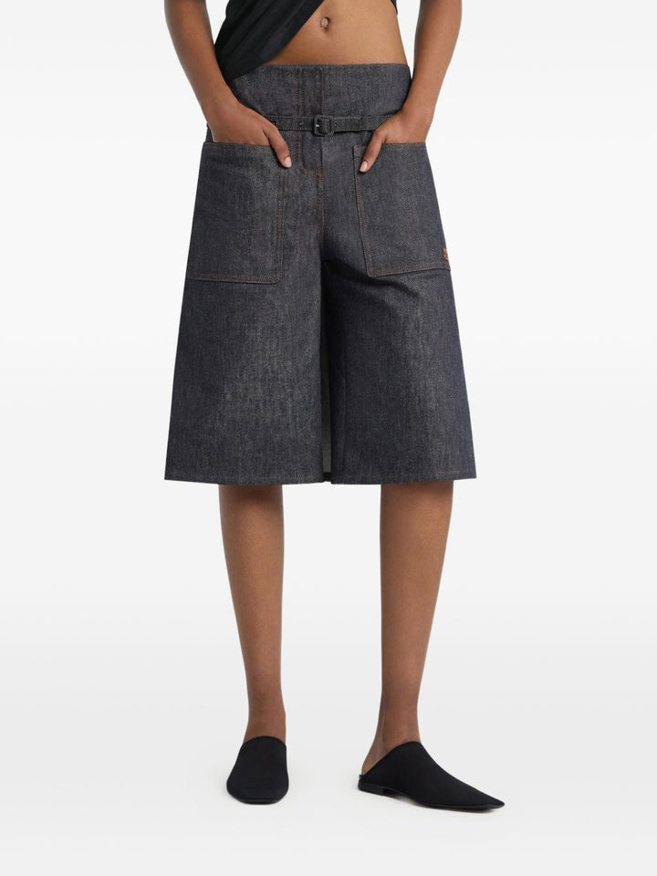 Courreges Shorts - BLUE | 080b71b57e93bd1ccf07132a97d432dfce1f014b