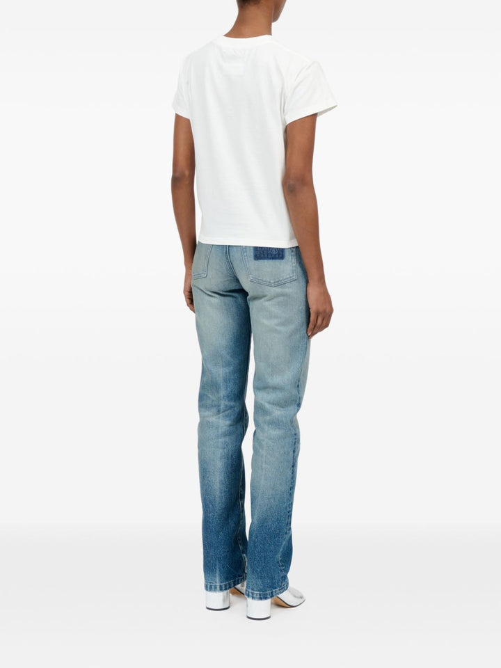 Mm6 Maison Margiela T-shirts and Polos - Chiari e Naturali | f37d98e2c3fe682cabfdae914b7bd69d1065e63d