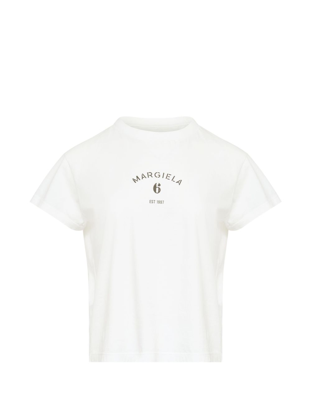 Mm6 Maison Margiela T-shirts and Polos - Chiari e Naturali | e35e5c560144b4f349c5cf73327ad70b8d9adad5