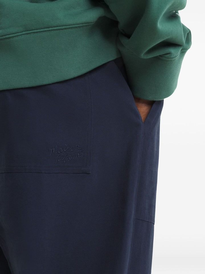 Maison Kitsune' Trousers - BLUE | 8aef53e74655101ababc4a1160a2ca83f5941d93