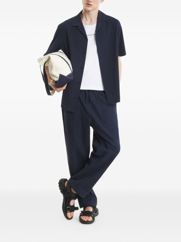 Maison Kitsune' Shirts - BLUE | 08654b74a4d763cb082dcafa75a050c6ed55f5e5