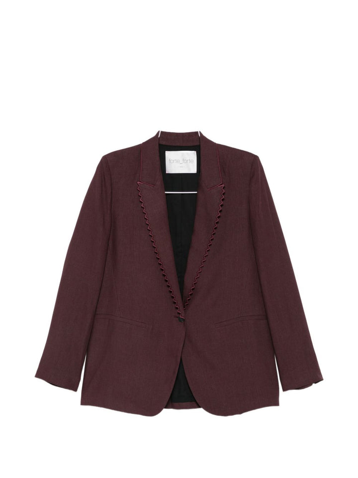 Forte Forte Jackets - BROWN | 3d69e41a79b8d9d4ef6db976ee21e6f1c05513e0