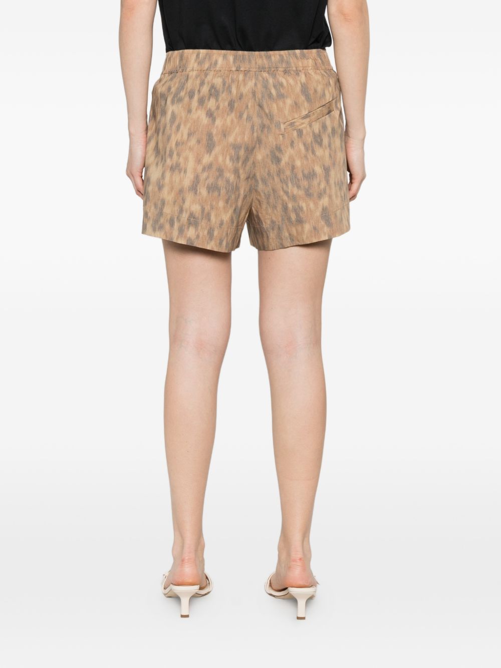 Ganni Shorts - Chiari e Naturali | 7a128675ad16ad9750f6de5af23739f0b762b0a7