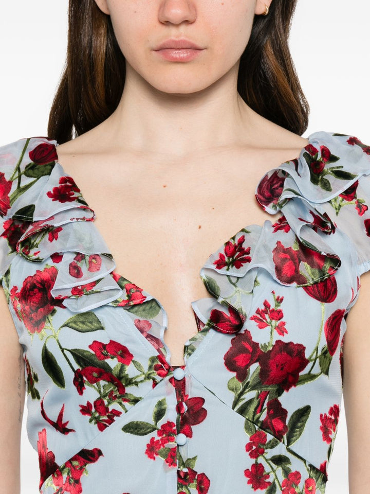 Alice + Olivia Dresses - Blu e verdi | 929e6c27c09b3c42f7daea33117ffe11e3ca7f24