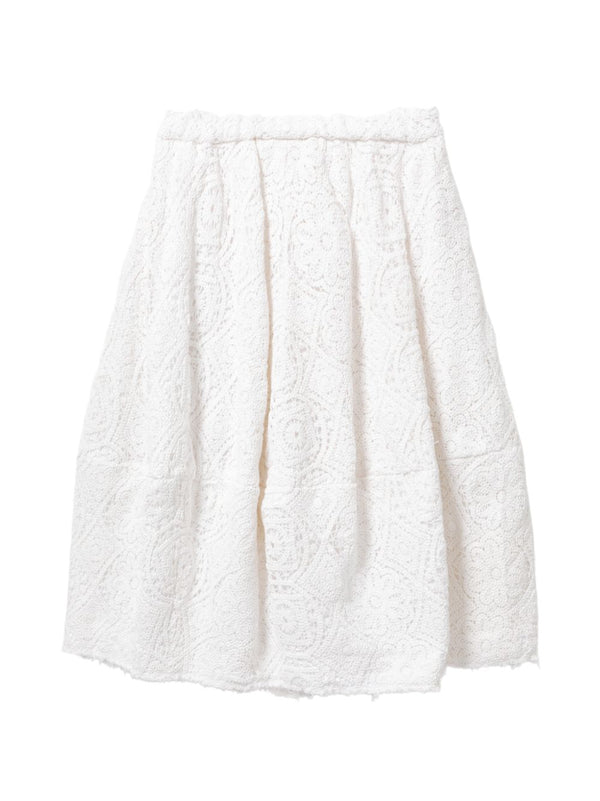 Cotton Midi Skirt