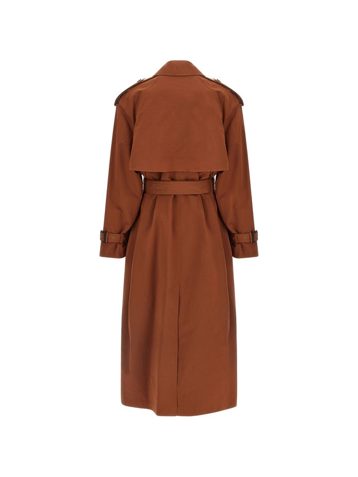 Saint Laurent Coats - BROWN | 861f7eb87bd8aa7965039f42204112cc69da25f7