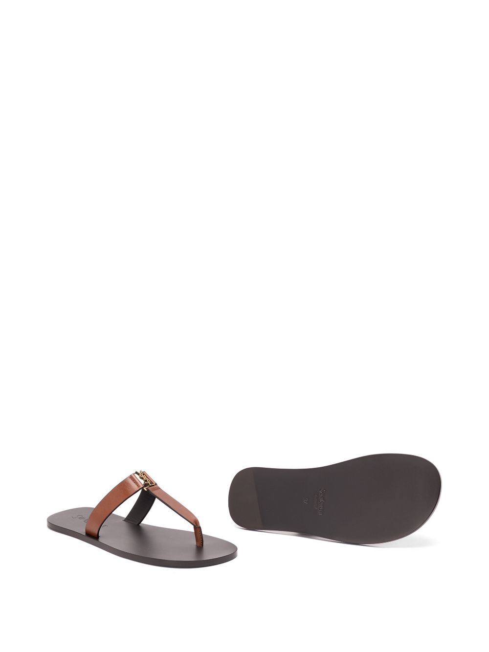 Saint Laurent Sandals - Marroni | 15eaf0a4e10814149eeeeb73264b058e3df35ac0