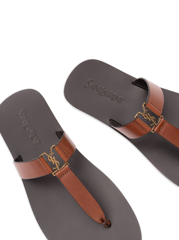 Saint Laurent Sandals - Marroni | c04ee25d167acfa178556971e26a54828f27c0fd