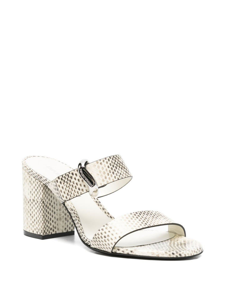 Emporio Armani Exclusive Sandals - GREY | 1cc44e445160dc2ffef50846c83cd8e80d333e96