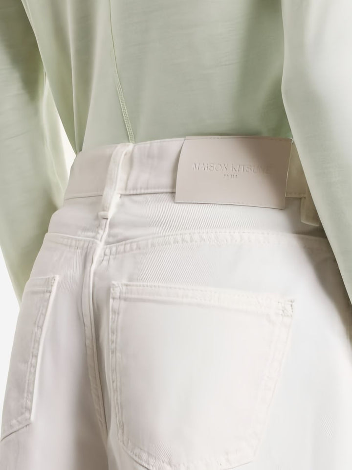 Maison Kitsune' Shorts - WHITE | 25b45aae88009c20198487bc8dba8745c04fa089