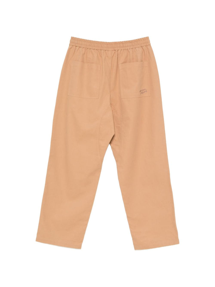 Maison Kitsune' Trousers - Chiari e Naturali | 758193712e52e8cf5a4b65cb9a22ba269a5ce91a
