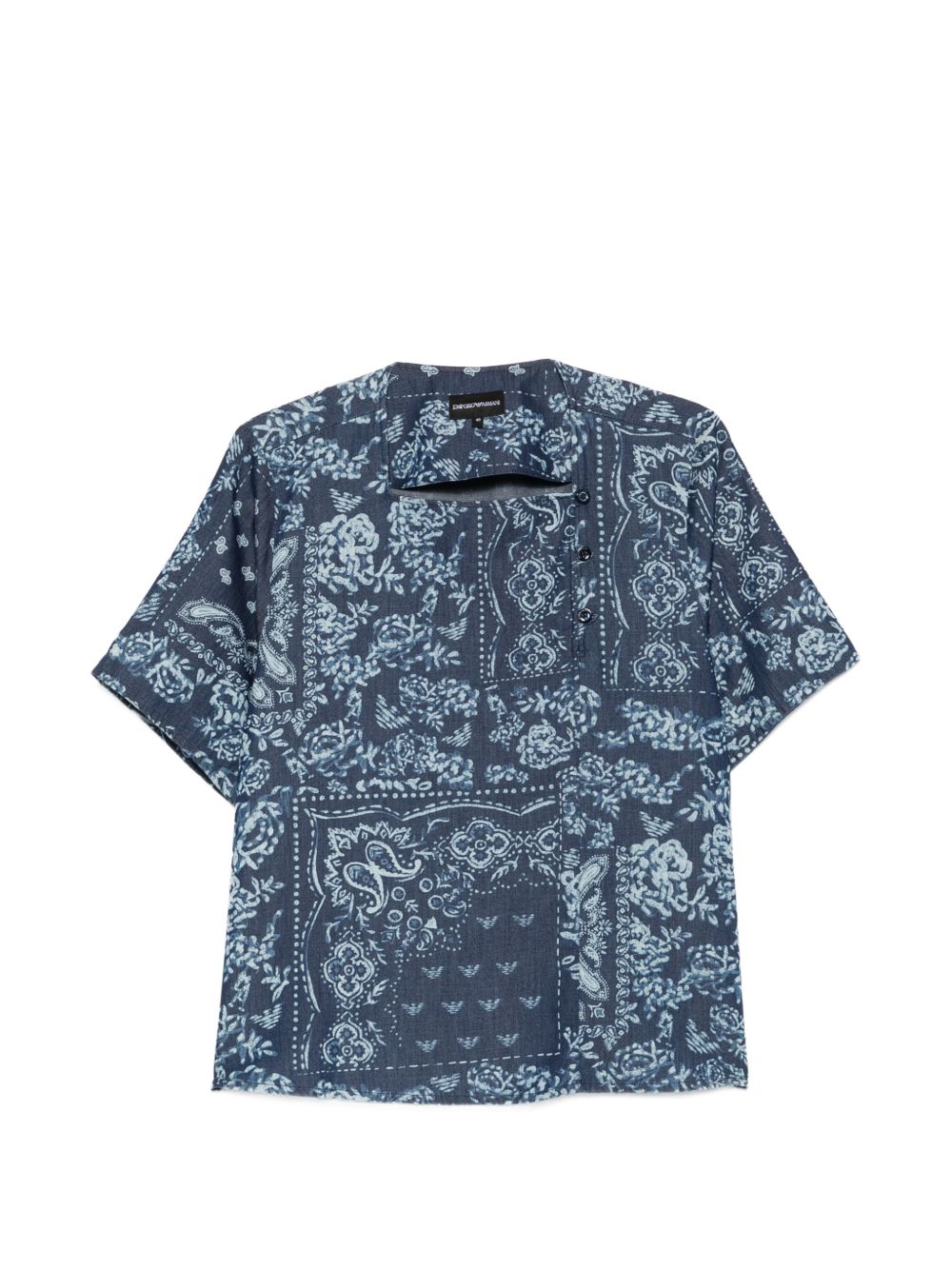 Emporio Armani T-shirts and Polos - BLUE | b30c66b0af3c0e0986d4ffe6ab7338d849de4ce0