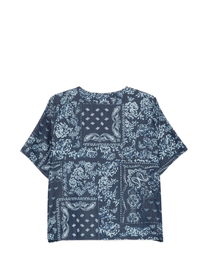 Emporio Armani T-shirts and Polos - BLUE | f6b43d8864cc69f913a2c02761eea029f4d63ceb