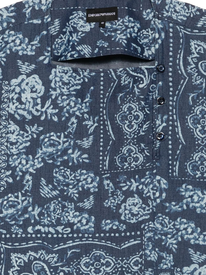 Emporio Armani T-shirts and Polos - BLUE | cfb2e795d37c5086140ab1eb46407baf2ac4e01f