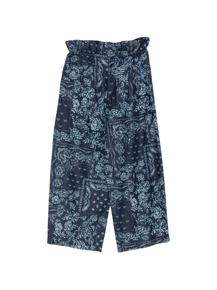 Emporio Armani Trousers - Blu e verdi | 1bbea9ca063c919fee74834e3366c40fdc829243