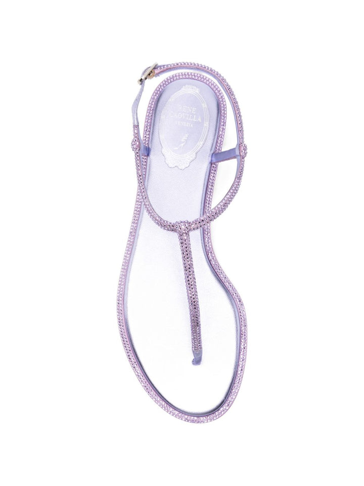 Rene' Caovilla Sandals - VIOLET | 8ae1855c892fc4766fe59f700f3d74432ce9555e