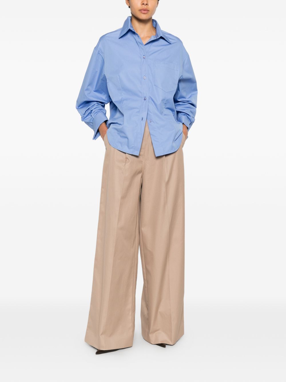 Balenciaga Trousers - Chiari e Naturali | ac583deed6b8eda46a1051e5f2de06ac090274eb