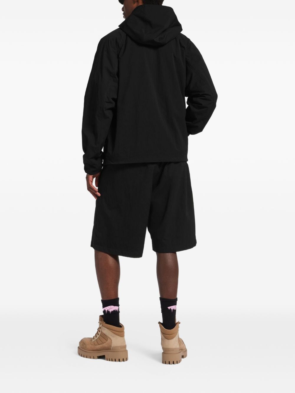 Balenciaga Coats - BLACK | 1ad503239fd411ee53b1eb60ba6343535a3a5efc