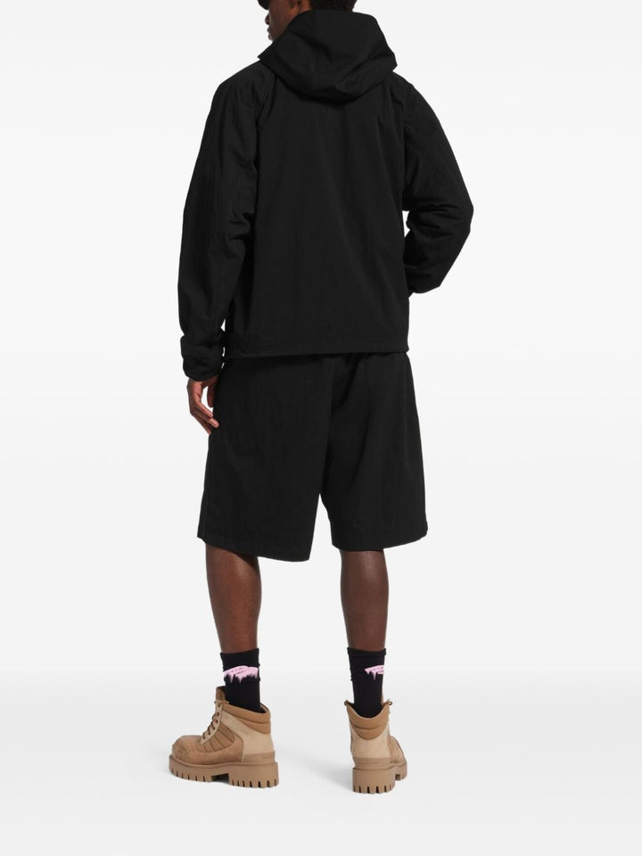 Balenciaga Coats - BLACK | 1ad503239fd411ee53b1eb60ba6343535a3a5efc