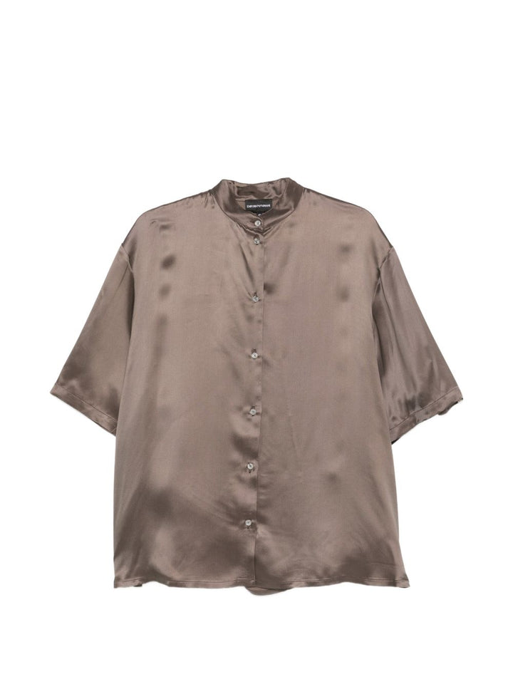 Emporio Armani Shirts - Marroni | 59269319ef446087666cc86484df143437192081
